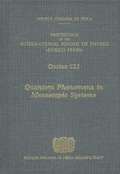 Cover: Quantum Phenomena in Mesoscopic Systems - IOS Press,US