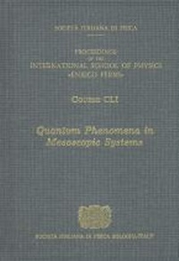 Enlarge image Cover: Quantum Phenomena in Mesoscopic Systems - IOS Press,US