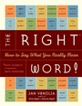 Cover: The Right Word! - Ten Speed Press