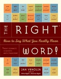 Cover: The Right Word! - Ten Speed Press