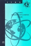 Cover: IIAS/IISA Administration & Service 1930-2005- - IOS Press,US