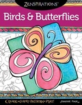 Cover: Zenspirations Coloring Book Birds & Butterflies - Fox Chapel Publishing