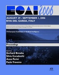 Enlarge image Cover: ECAI 2006 - IOS Press,US