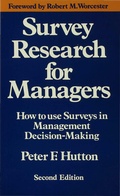 Cover: Survey Research for Managers - Palgrave Macmillan