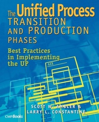 Enlarge image Cover: The Unified Process Transition and Production Phases - Osborne/McGraw-Hill