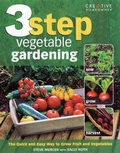 Cover: 3-step Vegetable Gardening - Creative Homeowner Press,U.S.