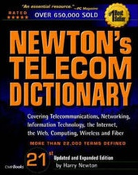Enlarge image Cover: Newton's Telecom Dictionary - CMP Books