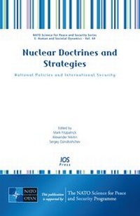 Enlarge image Cover: Nuclear Doctrines and Strategies - IOS Press,US