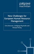 Cover: New Challenges for European Resource Management - Palgrave USA