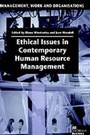 Cover: Ethical Issues in Contemporary Human Resource Management - Palgrave MacMillan
