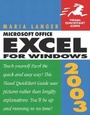 Cover: Microsoft Office Excel 2003 for Windows - Peachpit Press Publications