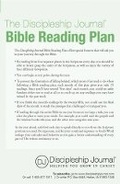 Cover: The Discipleship Journal Bible Reading Plan - NavPress