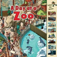Enlarge image Cover: A Day at a Zoo - Millbrook Press (Tm)