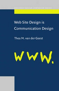 Enlarge image Cover: Web Site Design is Communication Design - John Benjamins Publishing Co