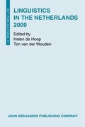 Cover: Linguistics in the Netherlands 2000 - John Benjamins Publishing Co