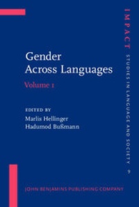 Enlarge image Cover: Gender Across Languages - John Benjamins Publishing Co