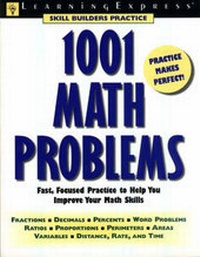 Enlarge image Cover: 1001 Math Problems - Learning Express Llc