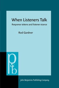 Enlarge image Cover: When Listeners Talk - John Benjamins Publishing Co