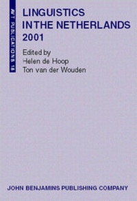 Enlarge image Cover: Linguistics in the Netherlands 2001 - John Benjamins Publishing Co