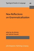 Cover: New Reflections on Grammaticalization - John Benjamins Publishing Co