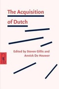 Cover: The Acquisition of Dutch - John Benjamins Publishing Co