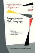 Cover: Perspectives on Child Language - John Benjamins Publishing Co