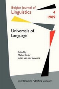 Enlarge image Cover: Universals of Language - John Benjamins Publishing Co