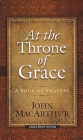Cover: At the Throne of Grace - Walker Large Print