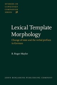 Abbildung von: Lexical Template Morphology - John Benjamins Publishing Co