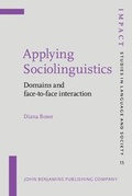 Cover: Applying Sociolinguistics - John Benjamins Publishing Co
