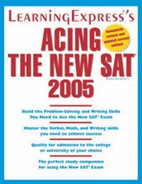 Enlarge image Cover: Acing the New Sat 2005 - Delmar Cengage Learning