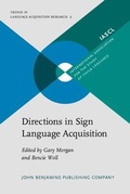 Cover: Directions in Sign Language Acquisition - John Benjamins Publishing Co