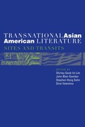 Cover: Transnational Asian American Literature - Temple University Press,U.S.