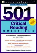 Cover: 501 Critical Reading Questions - Learning Express (NY)