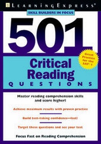 Enlarge image Cover: 501 Critical Reading Questions - Learning Express (NY)