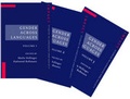 Cover: Gender Across Languages - John Benjamins Publishing Co