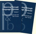 Cover: Meaning Through Language Contrast - John Benjamins Publishing Co