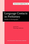Cover: Language Contacts in Prehistory - John Benjamins Publishing Co