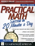 Cover: Practical Math Success in 20 Minutes a Day - Learning Express Llc