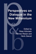 Cover: Perspectives on Dialogue in the New Millennium - John Benjamins Publishing Co