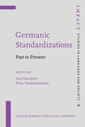 Cover: Germanic Standardizations - John Benjamins Publishing Co