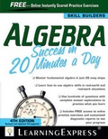 Cover: Algebra Success in 20 Minutes a Day - Learning Express Llc