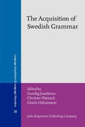 Cover: The Acquisition of Swedish Grammar - John Benjamins Publishing Co
