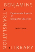 Cover: Fundamental Aspects of Interpreter Education - John Benjamins Publishing Co