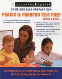 Enlarge image Cover: Praxis II: Parapro Test Prep (0755-1755) - Learning Express Llc