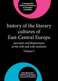 Cover: History of the Literary Cultures of East-Central Europe - John Benjamins Publishing Co
