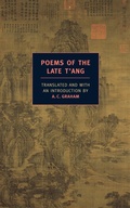 Cover: Poems of the Late T'ang - NYRB Classics