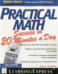 Enlarge image Cover: Practical Math Success in 20 Minutes a Day - Learning Express Llc
