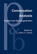Cover: Conversation Analysis - John Benjamins Publishing Co