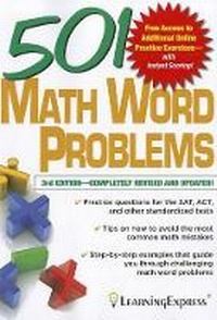 Enlarge image Cover: 501 Math Word Problems - Learning Express Llc